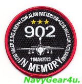 画像: VAQ-129 VIKINGS EA-6B NJ902&搭乗員追悼記念パッチ2013