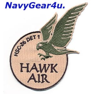 画像: HSC-26 DET-1 DESERT HAWKS "HAWK AIR"パッチ
