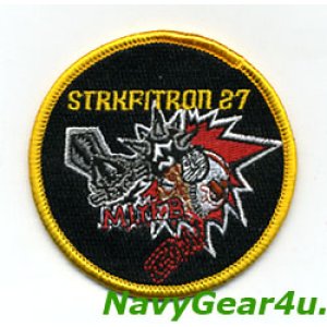 画像: VFA-27 ROYAL MACES MACE IN YOUR FACE BAM!ショルダーパッチ(ベルクロ有無)