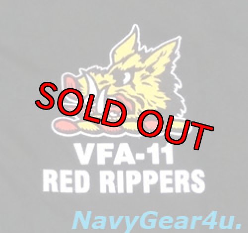 画像4: VFA-11 RED RIPPERS部隊創設85周年記念限定ロングスリーブT-シャツ（長袖）