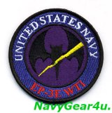 画像: NSAWC/NAWDC  UNITED STATES NAVY EP-3E WTIコースパッチ（ベルクロ有無）