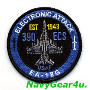 画像: USAF 366FW/390ECS WILD BOARS EA-18Gショルダーバレットパッチ（ベルクロ有無）