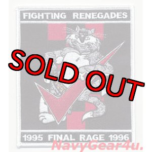 画像: VF-24 FIGHTING RENEGADES FINAL RAGE1995-1996ラストクルーズ記念パッチ（Ver.1）