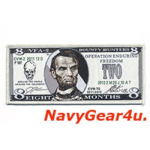 画像: VFA-2 BOUNTY HUNTERS/CVW-2/CVN-72 2011-12 OEFクルーズ記念パッチ（デッドストック）