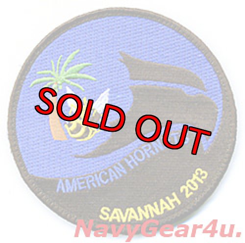画像1: 325FW/43FS AMERICAN HORNETS SAVANNAH 2013 DET記念RAPTOR DRIVERパッチ（ベルクロ付き）