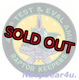 画像: 53WG/422TES GREEN BAT F-22 RAPTOR KEEPERSパッチ（ベルクロ付き）