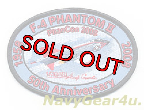 画像1: THE F-4 PHANTOM II SOCIETY PHANCON 2008記念パッチ