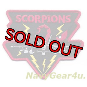 画像: VAQ-132 SCORPIONS EA-18G GROWLERショルダーパッチ