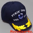 画像1: VFA-143 PUKIN'DOGSオフィシャルボールキャップ（中佐/大佐用）