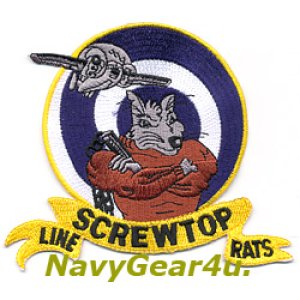 画像: VAW-123 SCREWTOPS LINE RATSパッチ