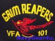 画像2: VFA-101 GRIM REAPERSオフィシャルボールキャップ（ベルクロアジャスター）