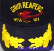 画像2: VFA-101 GRIM REAPERSオフィシャルボールキャップ（中佐/大佐用）