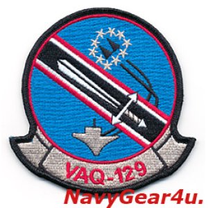 画像: VAQ-129 VIKINGS THROWBACK部隊パッチ
