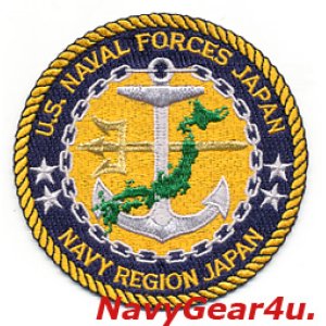 画像: COMMANDER NAVAL FORCES JAPAN 部隊パッチ