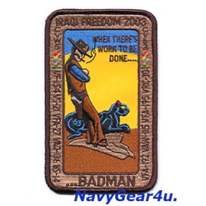 画像: CVW-5/CV-63 OPERATION IRAQI FREEDOM2003クルーズ記念パッチ（デッドストック）