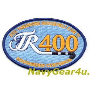 画像: CVN-71セオドア・ルーズベルト400センチュリオンパッチ（現行Ver.）