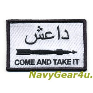 画像: OPERATION INHERENT RESOLVE"COME AND TAKE IT"フラッグパッチGBU-12 LGB Ver.（ベルクロ有無）