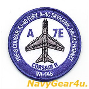 画像: VFA-146 BLUE DIAMONDS A-7E THROWBACKショルダーバレットパッチ