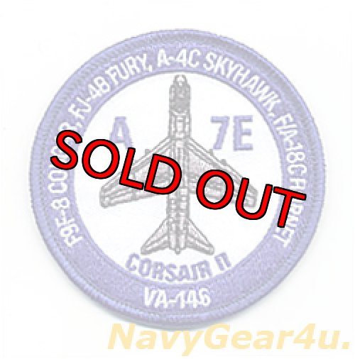 画像1: VFA-146 BLUE DIAMONDS A-7E THROWBACKショルダーバレットパッチ