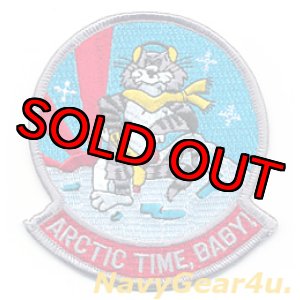 画像: VF-111 SUNDOWNERS 1989年北太平洋クルーズ記念トムキャットマスコットパッチ(デッドストック)