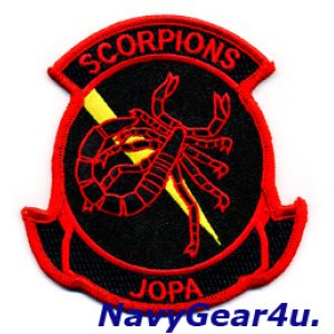 画像: VAQ-132 SCORPIONS JOPA部隊パッチ