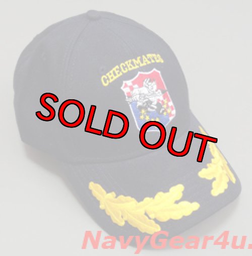 画像1: VFA-211 CHECKMATESオフィシャルボールキャップ（中佐/大佐用/Ver.3/ベルクロアジャスター）