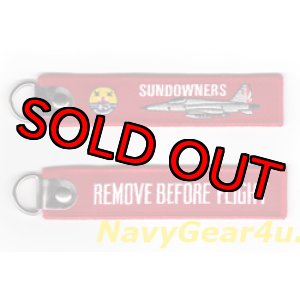 画像: VFC-111 SUN DOWNERS REMOVE BEFORE FLIGHTキーリング（1個）