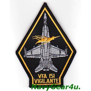 画像: VFA-151 VIGILANTES F/A-18Cショルダーパッチ(90年代/デッドストック)