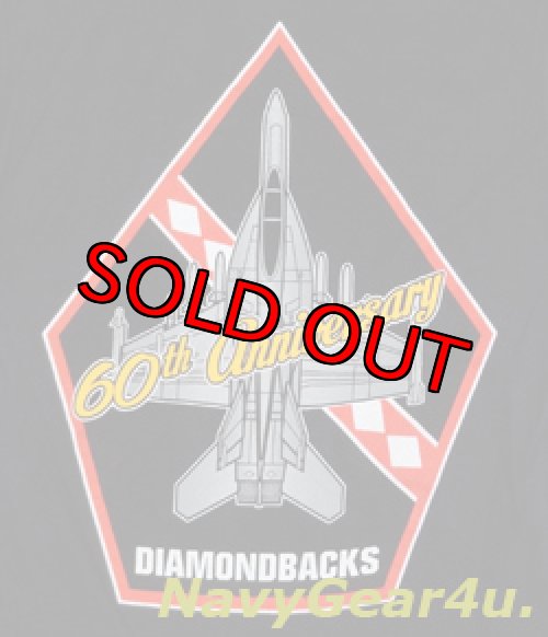 画像3: VFA-102 DIAMONDBACKS 部隊創設60周年記念限定T-シャツVer.1（ブラック）