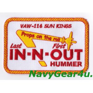 画像: VAW-116 SUN KINGS "Last" IN-N- "First" OUT HUMMERパッチ