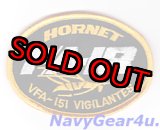 画像: VFA-151 VIGILANTES F/A-18ショルダーオーバルパッチ（86年〜90年代　デッドストック）