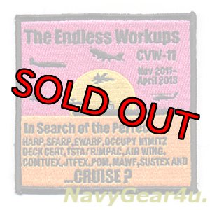 画像: CVW-11/CVN-68 ENDLESS WORKUOPS 2011-2013クルーズ記念パッチ（デッドストック）