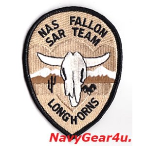 画像: NASファロン SAR TEAM "LONG HORNS"部隊パッチ（デザート）