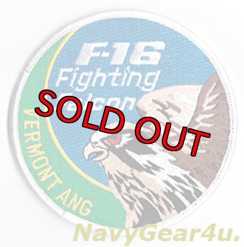 画像1: バーモントANG 158FW/134FS THE GREEN MOUNTAIN BOYS F-16 SWIRLショルダーパッチ(Ver.2）