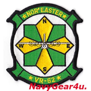 画像: VR-62 NOR' EASTERS部隊パッチ（ベルクロ有無）