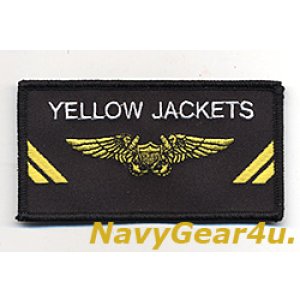 画像: VAQ-138 YELLOW JACKETS EWOネームタグ(ベルクロ有無）