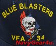 画像2: VFA-34 BLUE BLASTERSオフィシャルボールキャップ