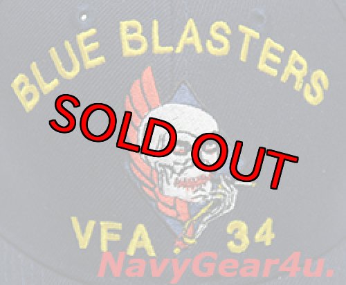 画像2: VFA-34 BLUE BLASTERSオフィシャルボールキャップ