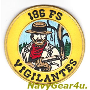 画像: モンタナANG 120FW/186FS VIGILANTES部隊パッチ（ベルクロ付き）