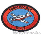 画像: VT-27 BOOMERS SONIC BOOMER T-6BテキサンII ショルダーパッチ