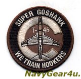 画像: T-45C SUPER GOSHAWKショルダーバレットパッチ（デザート）