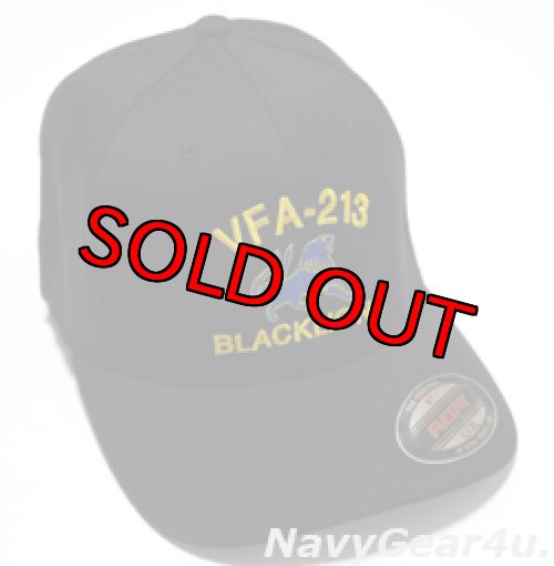画像1: VFA-213 BLACK LIONSオフィシャルボールキャップ（FLEX FIT）