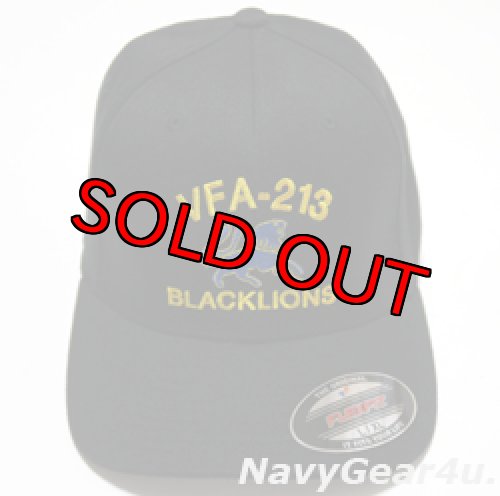 画像2: VFA-213 BLACK LIONSオフィシャルボールキャップ（FLEX FIT）