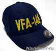 画像1: VFA-146 BLUE DIAMONDSオフィシャルボールキャップ（FLEX FITクール＆ドライ）