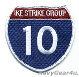 画像: CARRIER STRIKE GROUP-10（CSG-10）"IKE STRIKE GROUP 10"パッチ