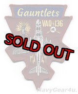 画像: VAQ-136 GAUNTLETS EA-6Bショルダーパッチ(デッドストック）