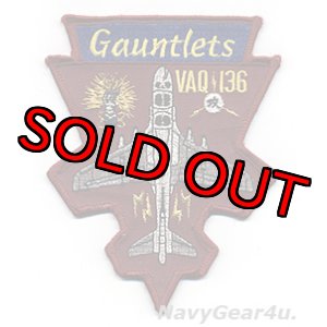 画像: VAQ-136 GAUNTLETS EA-6Bショルダーパッチ(デッドストック）