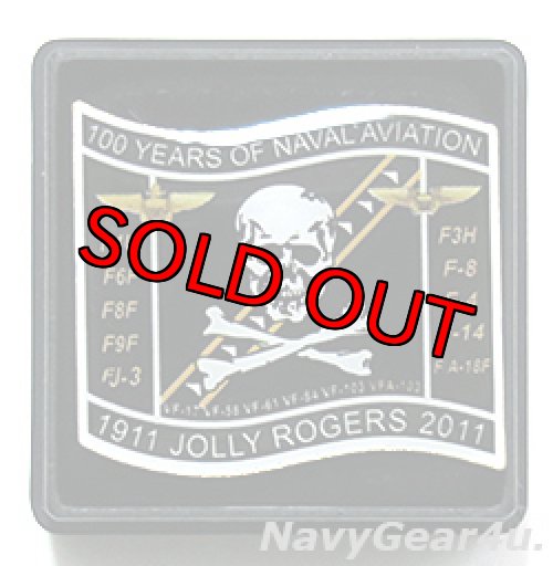画像2: VFA-103 JOLLY ROGERS米海軍航空100周年記念ピンズ（ピンバッジ）
