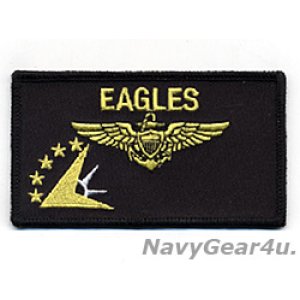 画像: VFA-115 EAGLES パイロットネームタグ(ブラックボーダー)