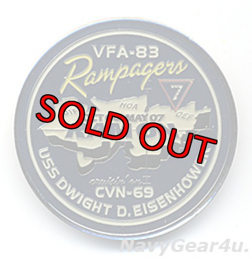 画像2: VFA-83 RAMPAGERS 2006-07クルーズ記念チャレンジコイン（デッドストック）